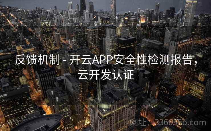 反馈机制 - 开云APP安全性检测报告，云开发认证