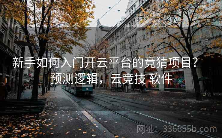 新手如何入门开云平台的竞猜项目？｜预测逻辑，云竞技 软件